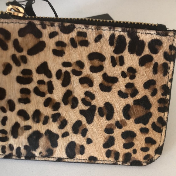 URBANCODE leather coin purse in leopard print - Picture 6 of 8